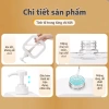 Bộ 5 chai chiết 500ml trong suốt - thiết kế đẹp, không rò rỉ, tiện lợi đựng sữa tắm, nước rửa tay, nước rửa chén, đồ gia đình - 31.000 VND 8