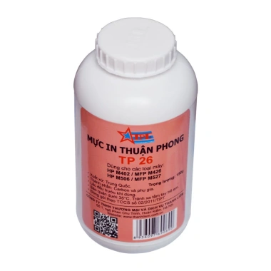 Bộ 5 chai Mực đổ Thuận Phong TP26 - Tương thích HP M402/M506/M501, Canon LBP212/214/MF4.426, Giá ưu đãi 195.000 VND 2