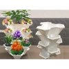 Bộ 5 chậu nhựa xếp tầng tháp trồng cây cảnh - Chậu tam giác tiết kiệm không gian, 150.000₫ 3