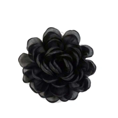Bộ 5 chiếc hoa voan vải đốt cạnh nhân tạo handmade DIY - May táo, giá ưu đãi 114.480 5