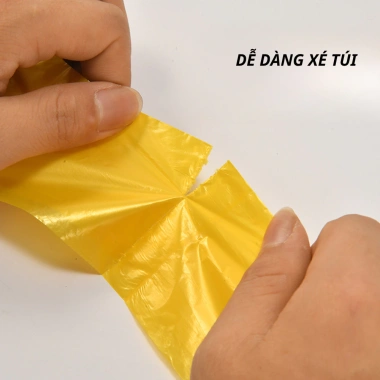 Bộ 5 Cuộn Túi Rác Mini Giá Ưu Đãi 12.000₫ - Phù Hợp Thùng Rác Ô Tô, Bàn Làm Việc, Văn Phòng