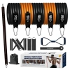 Bộ 5 dây kháng lực 250LBS tập full body, dụng cụ gym đa năng tại nhà, tăng sức mạnh, giảm cân, đảm bảo an toàn, phù hợp mọi cấp độ, chỉ 289.000₫