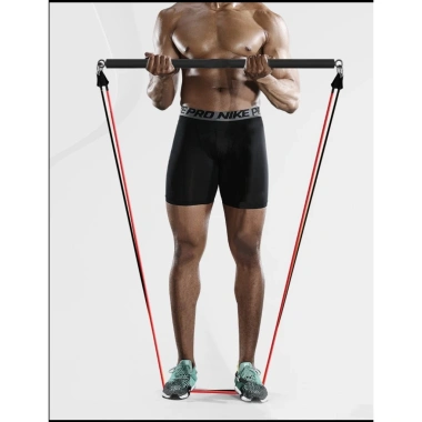 Bộ 5 dây kháng lực 250LBS tập full body, dụng cụ gym đa năng tại nhà, tăng sức mạnh, giảm cân, đảm bảo an toàn, phù hợp mọi cấp độ, chỉ 289.000₫