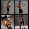Bộ 5 dây kháng lực 250LBS tập full body, dụng cụ gym đa năng tại nhà, tăng sức mạnh, giảm cân, đảm bảo an toàn, phù hợp mọi cấp độ, chỉ 289.000₫ 6