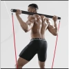 Bộ 5 dây kháng lực 250LBS tập full body, dụng cụ gym đa năng tại nhà, tăng sức mạnh, giảm cân, đảm bảo an toàn, phù hợp mọi cấp độ, chỉ 289.000₫ 7