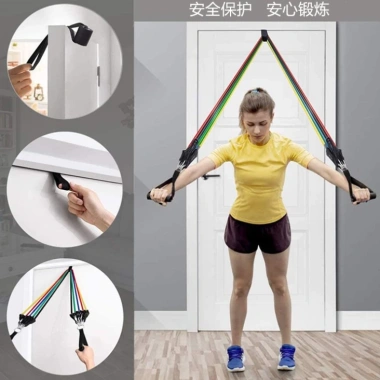 Bộ 5 dây ngũ sắc kháng lực tập gym cơ bản nâng cao tại nhà – Giá ưu đãi 299.900₫