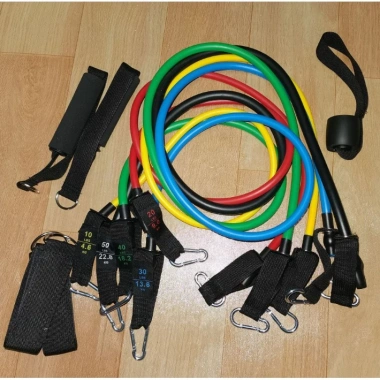 Bộ 5 dây ngũ sắc kháng lực tập gym cơ bản nâng cao tại nhà – Giá ưu đãi 299.900₫