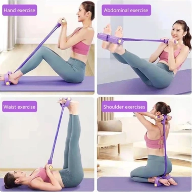 Bộ 5 Dây Tập Gym Ngũ Sắc Đàn Hồi Cao Cấp - Tập Thể Hình, Kháng Lực, Giá 39.000đ