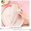 Bộ 5 Đôi Đũa Sợi Thủy Tinh Ion Bạc Kháng Khuẩn – Phong Cách Nhật Bản Hoa Anh Đào Màu Hổ Phách Cao Cấp – Giá 90.000₫ 4