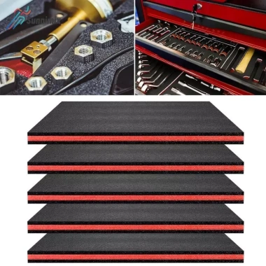 Bộ 5 hộp dụng cụ xốp chèn chuyên nghiệp, tấm xốp bàn thu nhỏ lưu trữ DIY, hộp đựng máy ảnh - 321.200 VND