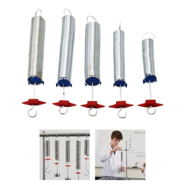 Bộ 5 Lò Xo Kim Loại DASSBSUG Dụng Cụ Giảng Dạy Vật Lý Luật Hooke 142.703 VND