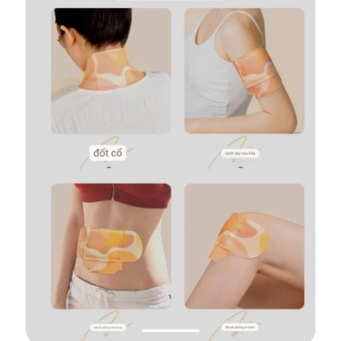 Bộ 5 miếng dán nhiệt ngải cứu tự nhiên kèm lọ tinh dầu thảo dược hỗ trợ nhanh giảm đau xương khớp, đau bụng - Giá ưu đãi 65.000₫ 3 Bộ 5 miếng dán nhiệt ngải cứu tự nhiên kèm lọ tinh dầu thảo dược hỗ trợ nhanh giảm đau xương khớp, đau bụng - Giá ưu đãi 65.000₫ 3