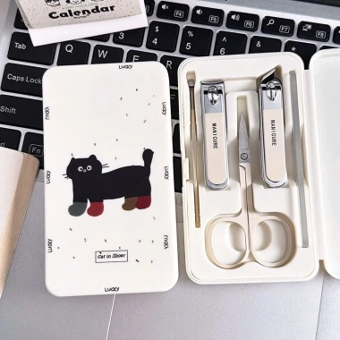Bộ 5 Món Bấm Móng Tay Thép Không Rỉ Hoạt Hình CuTe - Giá 46.000 VNĐ 3