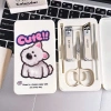Bộ 5 Món Bấm Móng Tay Thép Không Rỉ Hoạt Hình CuTe - Giá 46.000 VNĐ 5