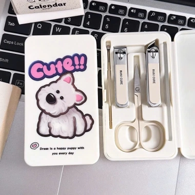 Bộ 5 Món Bấm Móng Tay Thép Không Rỉ Hoạt Hình CuTe - Giá 46.000 VNĐ 5
