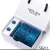Bộ 5 món cà vạt thời trang nam + hộp đựng, khăn tay - Giá ưu đãi 159.127 VND 10