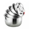 Bộ 5 Nồi Inox Cao Cấp 5 Size - Inox Sáng Bóng, Đa Năng, Giá Ưu Đãi 77.712₫ 6