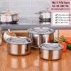 Bộ 5 Nồi Inox Cao Cấp 5 Size - Inox Sáng Bóng, Đa Năng, Giá Ưu Đãi 77.712₫ 7