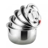 Bộ 5 nồi inox cao cấp My Home 16-24cm - Thiết kế bền bỉ, giá ưu đãi 116.500đ 3
