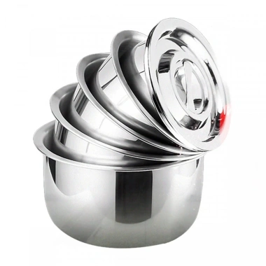 Bộ 5 nồi inox cao cấp My Home 16-24cm - Thiết kế bền bỉ, giá ưu đãi 116.500đ