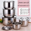 Bộ 5 nồi inox cao cấp My Home 16-24cm - Thiết kế bền bỉ, giá ưu đãi 116.500đ 10