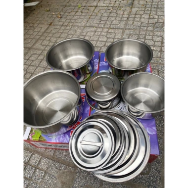 Bộ 5 Nồi Không Quai Cao Cấp My Home 16-24cm - Giá 88.000 VND, thiết kế hiện đại 7