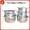 Bộ 5 Nồi Nhôm Gia Đình 16-24cm Dày Dặn Dẫn Nhiệt Nhanh Không Gỉ 295.000 VND