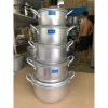 Bộ 5 Nồi Nhôm Gia Đình 16-24cm Dày Dặn Dẫn Nhiệt Nhanh Không Gỉ 295.000 VND 3