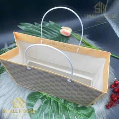 Bộ 5 Túi Giấy Caro Đựng Quà Tặng Thời Trang, Thiết Kế Sang Trọng Đặc Biệt - Phù Hợp Mỹ Phẩm, Nước Hoa - Giá Ưu Đãi 15.000đ