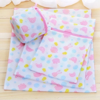 Bộ 5 túi lưới đựng đồ máy giặt đa hoạ tiết, size đa dạng - Giá chỉ 49.000đ 4 Bộ 5 túi lưới đựng đồ máy giặt đa hoạ tiết, size đa dạng - Giá chỉ 49.000đ 4