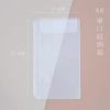 Bộ 5 túi PVC A5 A6 6 lỗ 4 ngăn, chất kết dính, bảo quản sổ tay, kế hoạch ngân sách 62.640₫ 10