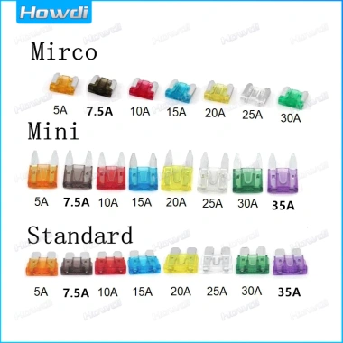 Bộ 5 Xe Cầu Chì Lưỡi 2A-30A Đa Dạng - Giá Ưu Đãi 17.974₫, Tiết Kiệm Năng Lượng