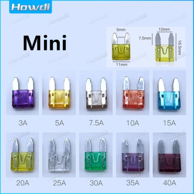 Bộ 5 Xe Cầu Chì Lưỡi 2A-30A Đa Dạng - Giá Ưu Đãi 17.974₫, Tiết Kiệm Năng Lượng