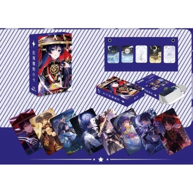 Bộ 50-55 Manga Anime GENSHIN Lomo Cards Photocards 3D Wanderer, Klee Giá 32.054₫