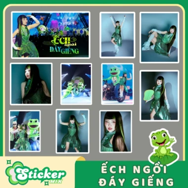 Bộ 50 hình dán ếch ngồi đáy giếng Phương Mỹ - Trang trí vở, bảo hiểm, 19.000đ 3 Bộ 50 hình dán ếch ngồi đáy giếng Phương Mỹ - Trang trí vở, bảo hiểm, 19.000đ 3