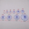 Bộ 50 miếng đệm mút PVC trong suốt, không móc, có giác hút, tái sử dụng cho bàn kính, giá ưu đãi 52.245đ 2