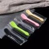 Bộ 50 Mini Nhựa Thìa Vàng Hồng - Thìa Thạch, Kem, Tráng Miệng, Khai Vị Dự Tiệc NS