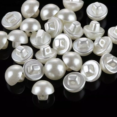 Bộ 50 Nút Ngọc Trai DIY 10mm May Trang Trí Thêu Sò - Giá chỉ 46.200₫