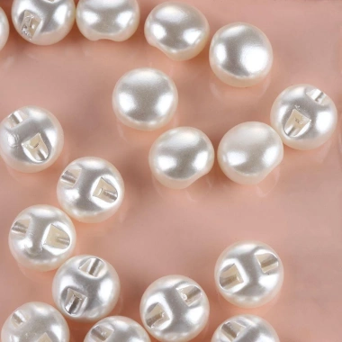 Bộ 50 Nút Ngọc Trai DIY 10mm May Trang Trí Thêu Sò - Giá chỉ 46.200₫
