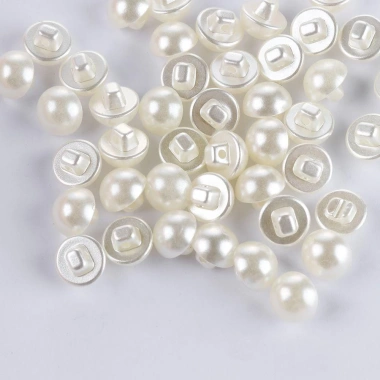 Bộ 50 Nút Ngọc Trai DIY 10mm May Trang Trí Thêu Sò - Giá chỉ 46.200₫