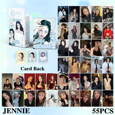 Bộ 50 Photocard Blackpink Laser, hộp LISA JENNIE ROSE JISOO, Kpop Album Lomo Cards, giá ưu đãi 38.500 VND