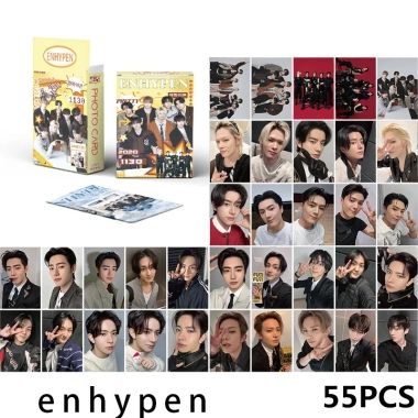 Bộ 50 Photocard ENHYPEN Laser Sunghoon và Jungwon - Lomo Card Kpop, 27.500₫