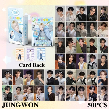 Bộ 50 Photocard ENHYPEN Laser Sunghoon và Jungwon - Lomo Card Kpop, 27.500₫