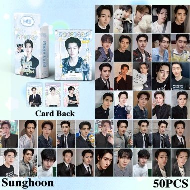 Bộ 50 Photocard ENHYPEN Laser Sunghoon và Jungwon - Lomo Card Kpop, 27.500₫