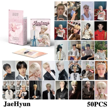 Bộ 50 Photocard Laser JaeHyun NCT 127 - Album LOMO KPOP Bưu Thiếp, Giảm giá 23% - Chỉ 57.200 VND 2