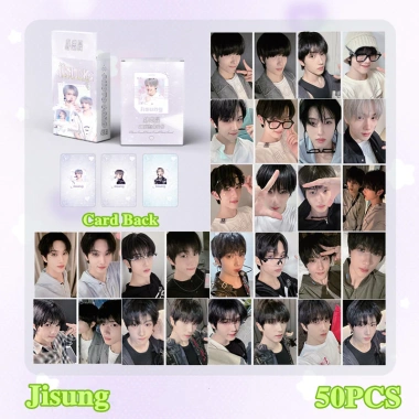 Bộ 50 Photocard Laser Jisung NCT DREAM - LOMO Card KPOP Album, hộp 1, Giá chỉ 57.200₫ 2