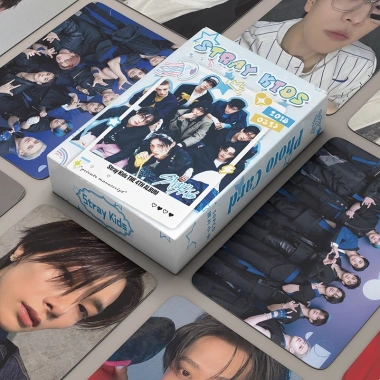 Bộ 50 Photocard Stray Kids Laser - Seungmin, Changbin, I.N, LeeKnow, HAN, BangChan, Felix, Hyunjin - Giá chỉ 27,500 VND