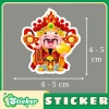 Bộ 50 sticker Thần Tài May Mắn chống nước, trang trí sổ tay, vali, quà tặng 19.000₫ 2