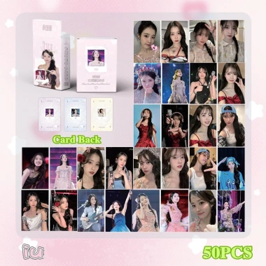 Bộ 50 Thẻ Ảnh KPOP LOMO IU Laser Thiết Kế Nhóm Nhạc Độc Đáo Giá Ưu Đãi 57.200₫