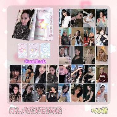 Bộ 50 thẻ Blackpink ZB1 + I-DLE, IVE Photocards - Album Laser, Lomo, Bưu thiếp Kpop, giảm còn 53.900 VND